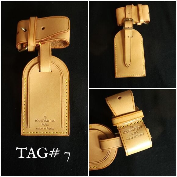 Authentic Louis Vuitton Luggage Tag & Poignant - NEW - Picture 10 of 16